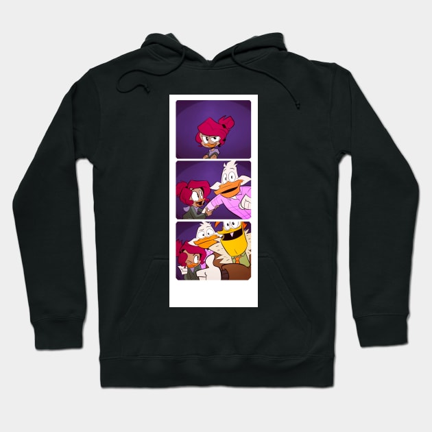 Darkwing Fam Photobooth Hoodie by jzanderk